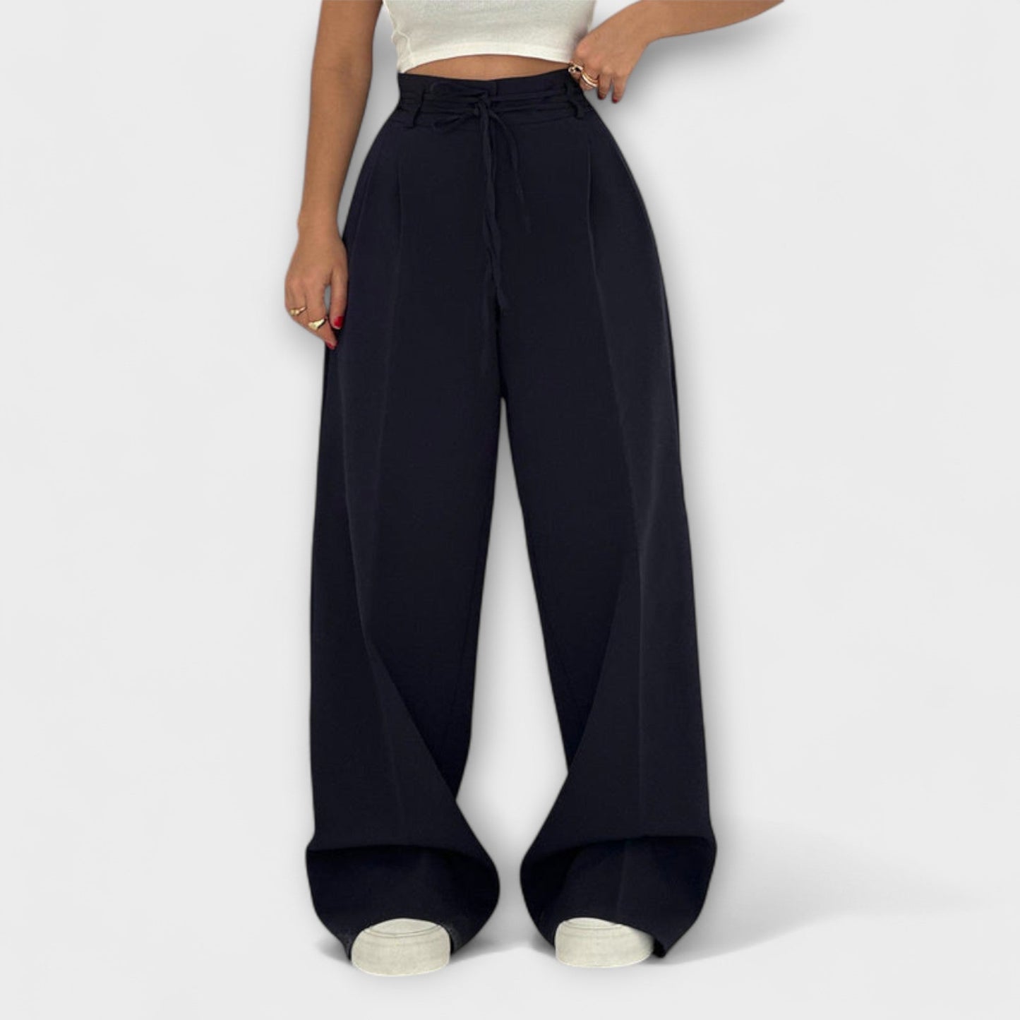 Lea | Stylische Damen Hose bequem geschnitten mit Bund