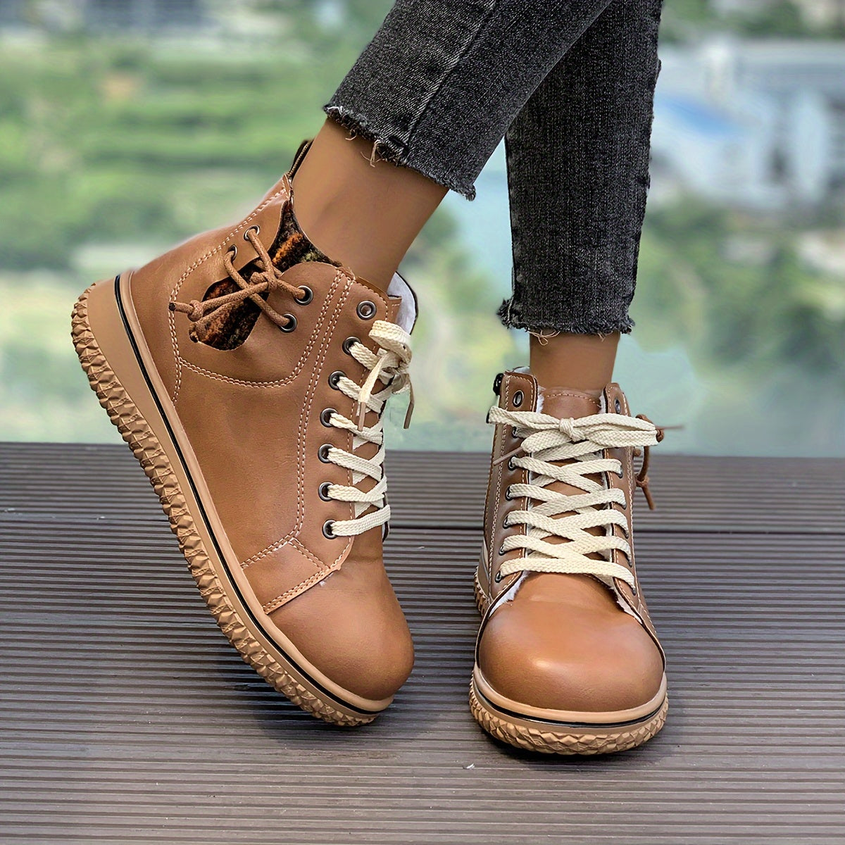 Ella | Stilvolle Leder Boots Damen Trend