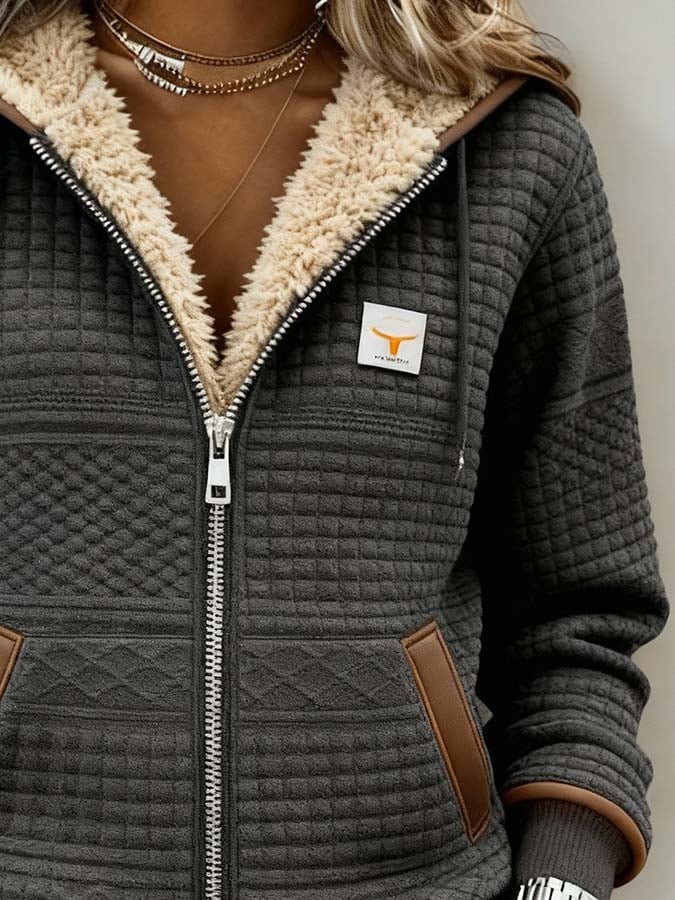 Jana | Patchworkjacke Damen modisch und farbenfroh
