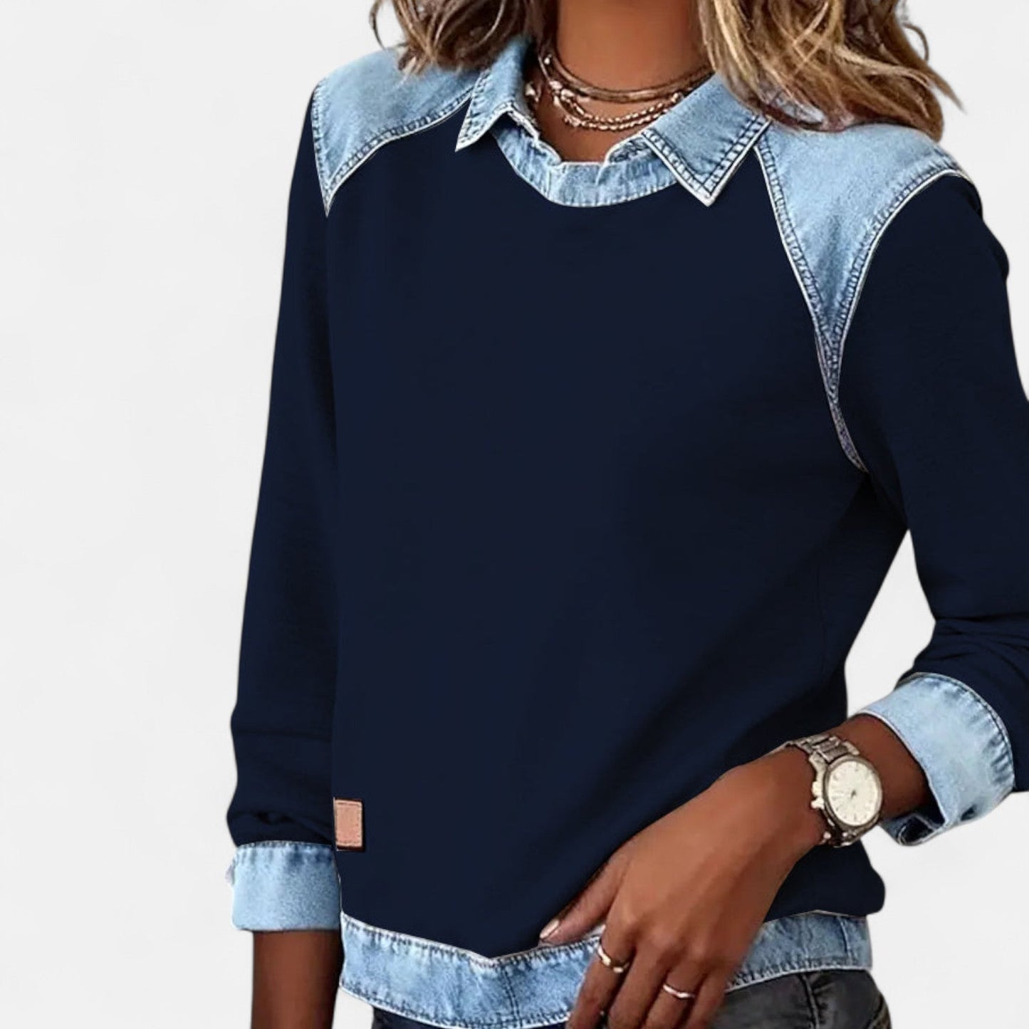Leonie | Damen Langarmshirt modern edel chic