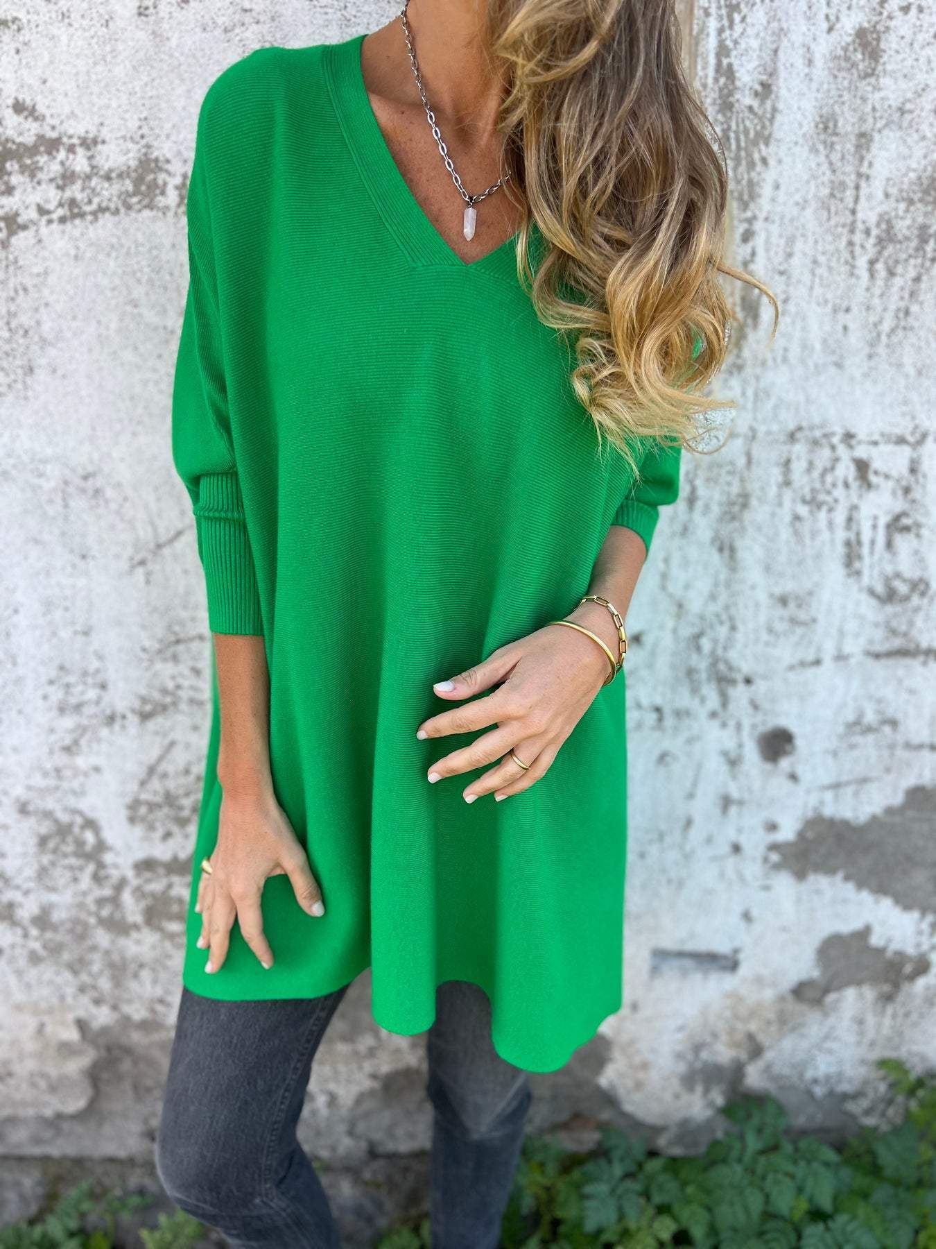 Greta | Zeitloser Strickpullover aus reinem Cashmere