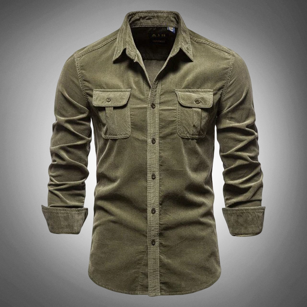 David | Moderne Herren Kordjacke im klassischen Schnitt