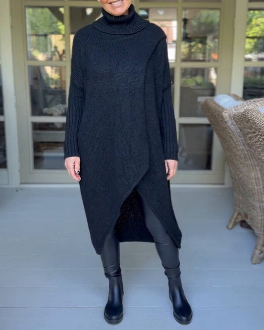 Sophie | Kuscheliger Stehkragenpullover für den Alltag