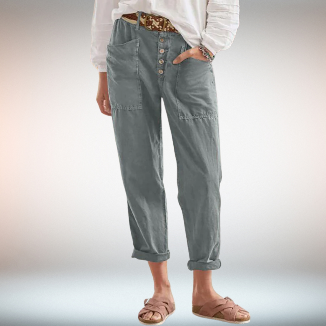 Amelia | Damenhose mit lockerem Schnitt für elegante Auftritte