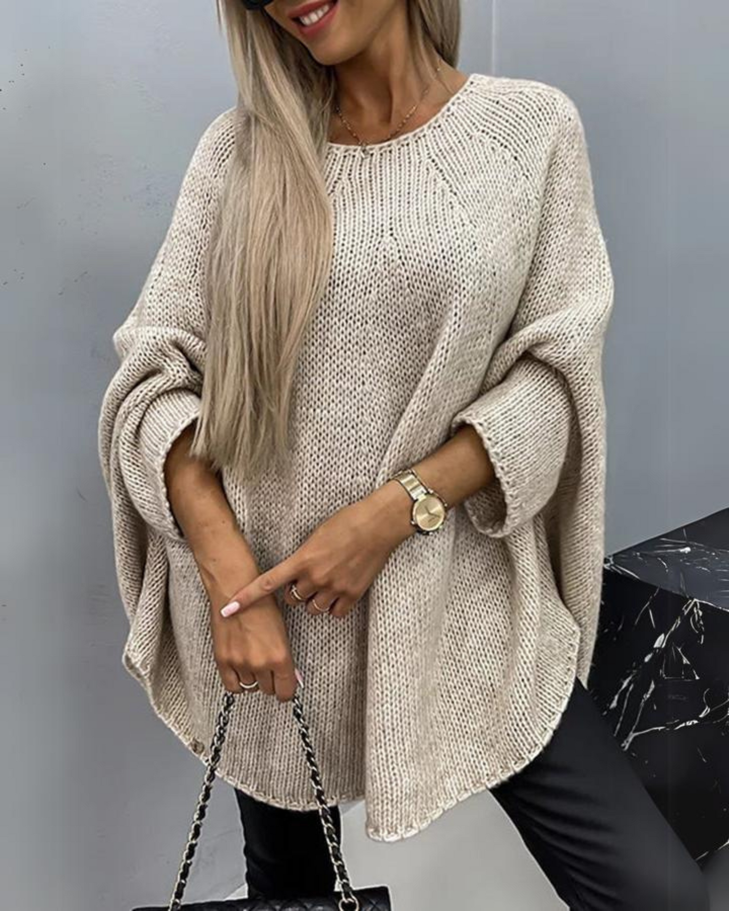 Jana | Damen-Strickpullover im stilvollen, klassischen Look