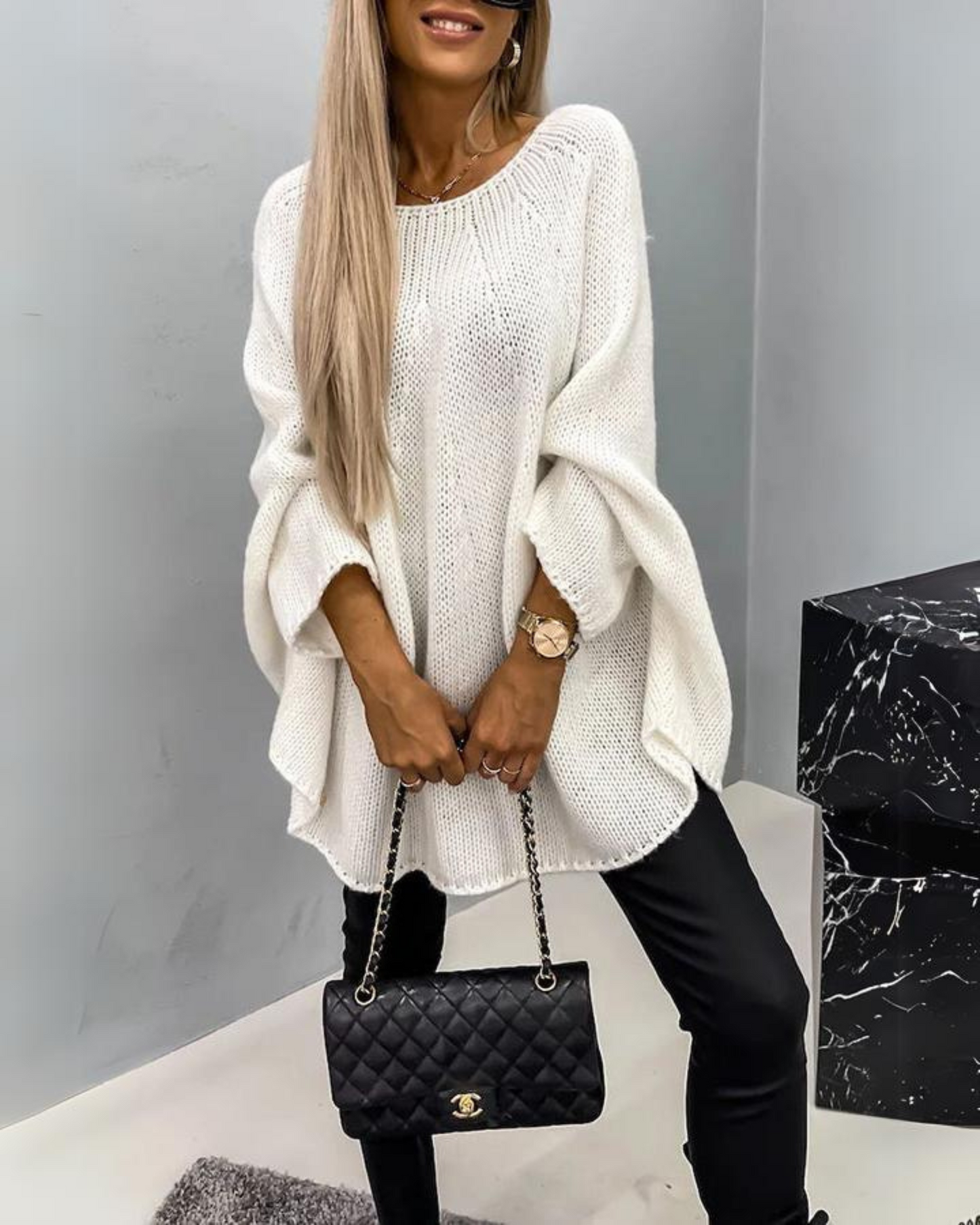 Jana | Damen-Strickpullover im stilvollen, klassischen Look