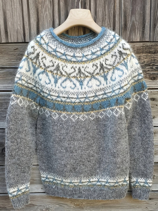 Paula | Warmer Strickpullover für Damen im Alltag