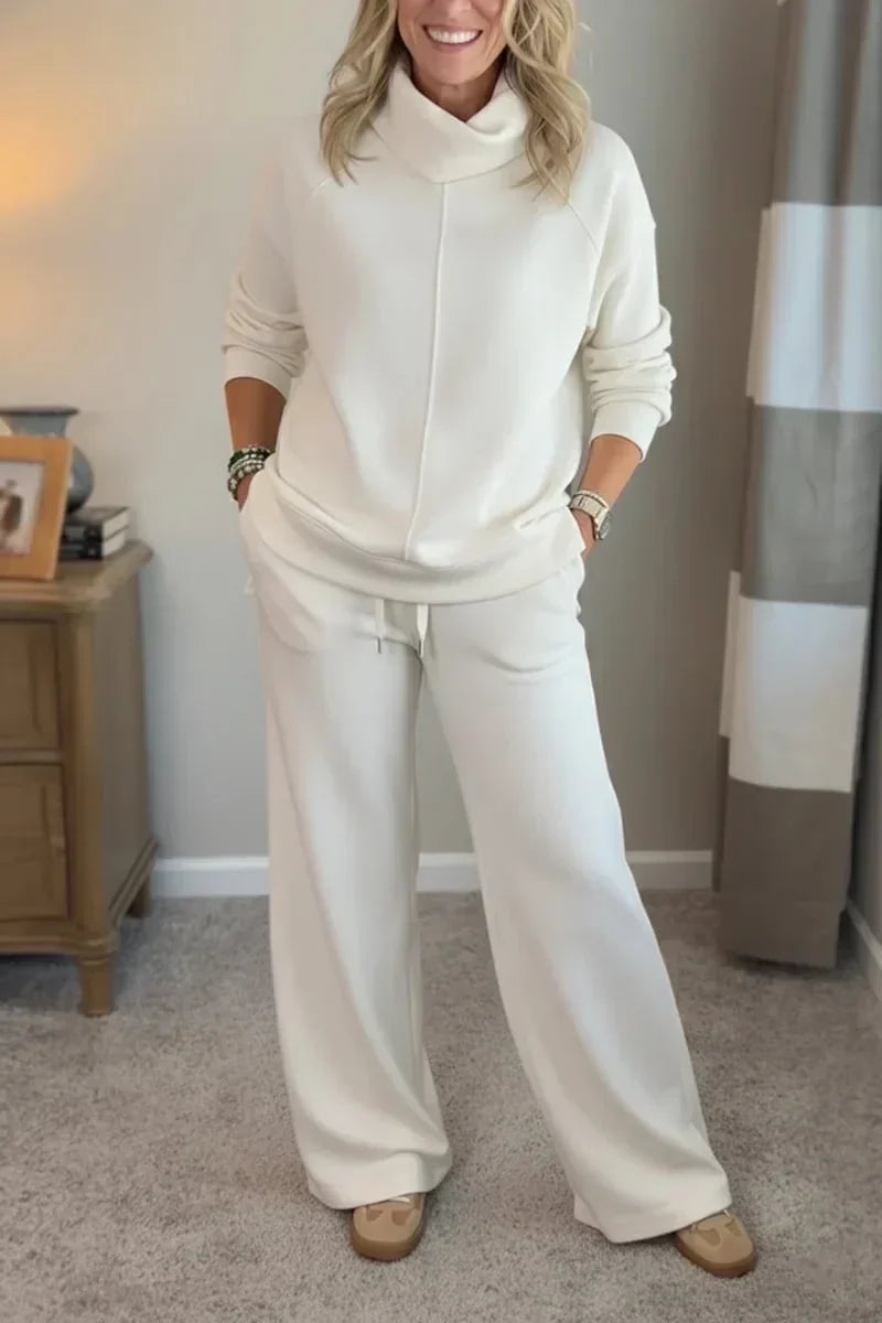 Laura | Damen Lounge-Set klassisch elegant zweiteilig