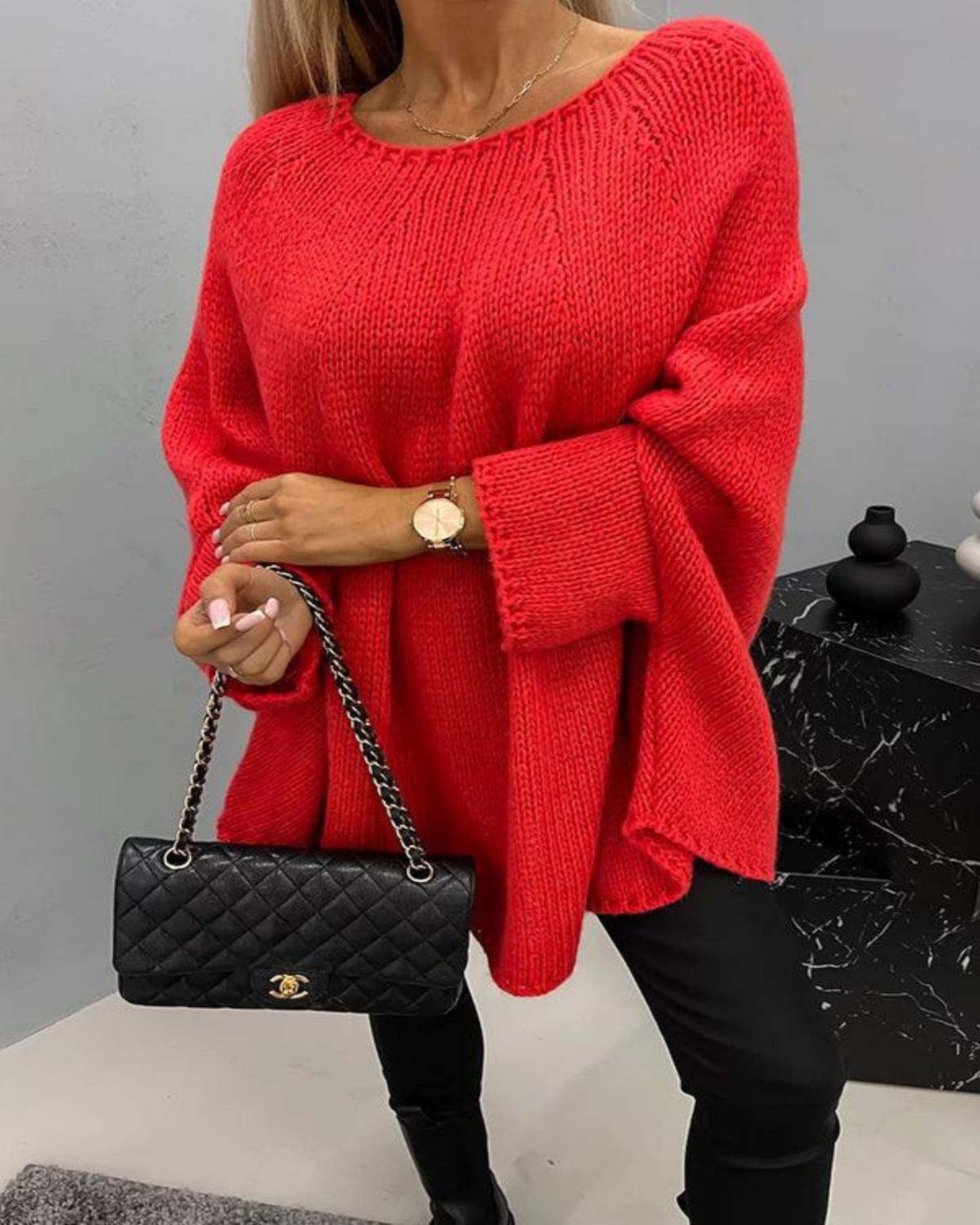 Jana | Damen-Strickpullover im stilvollen, klassischen Look