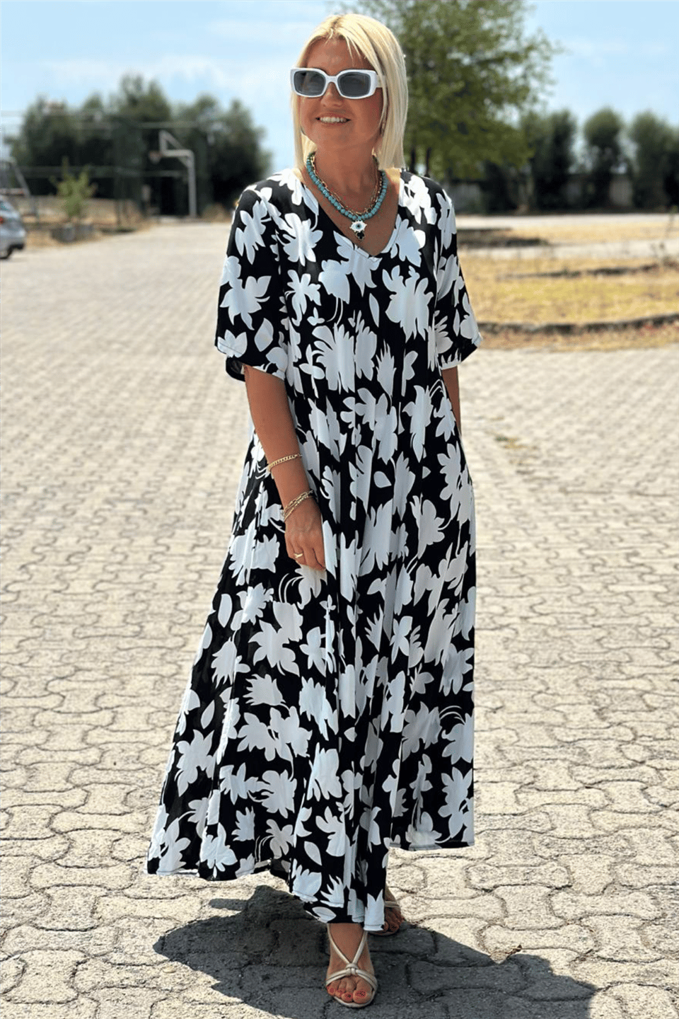 Clara | Modisches Kleid Damen Mode Trend