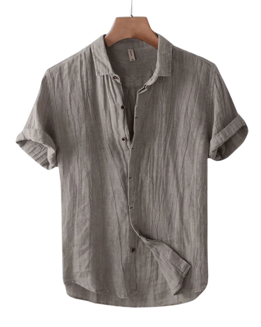 Lukas | Leichtes Leinenhemd im sommerlichen Phuket-Stil