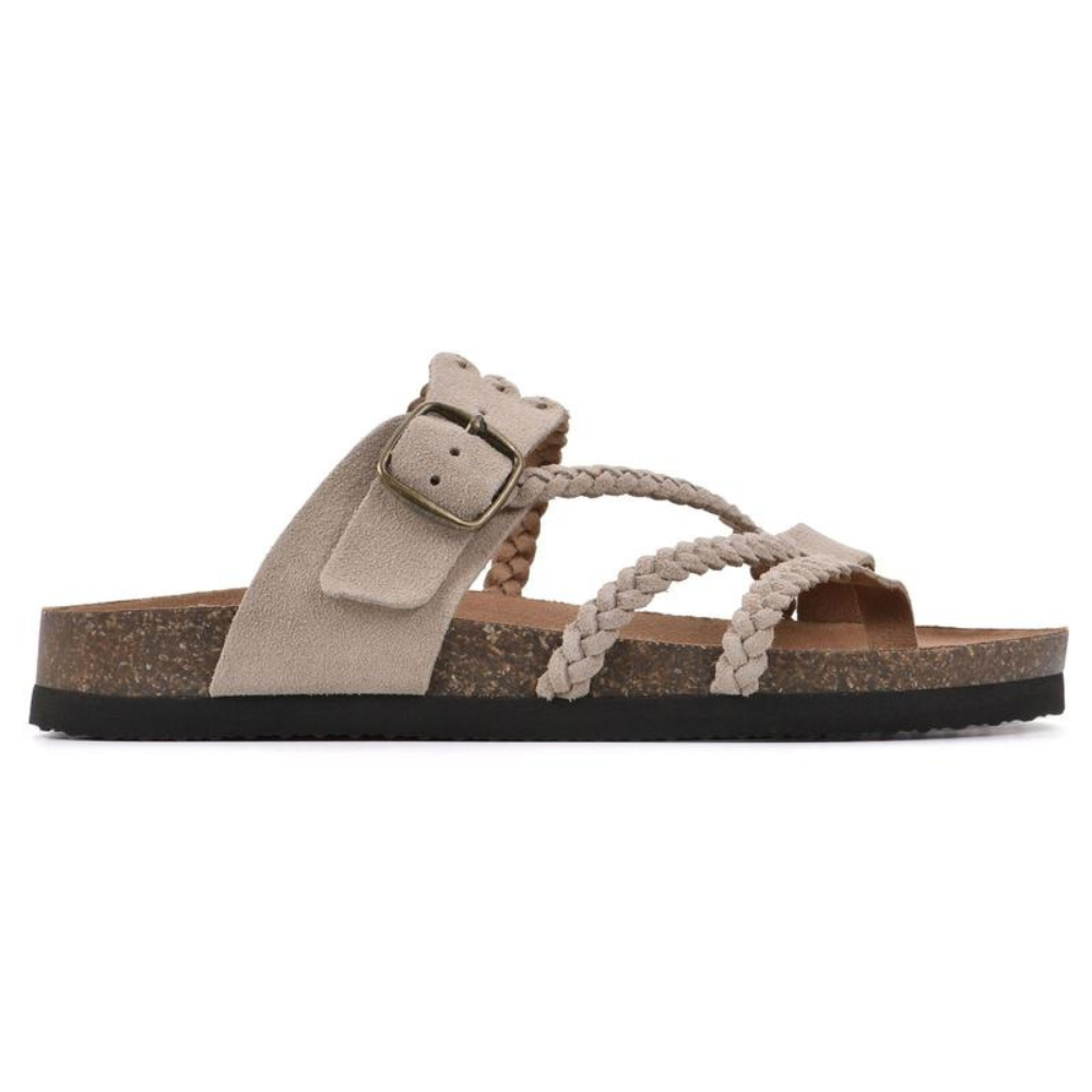 Nora | Stilvolle Sandalen Damen Kork Design