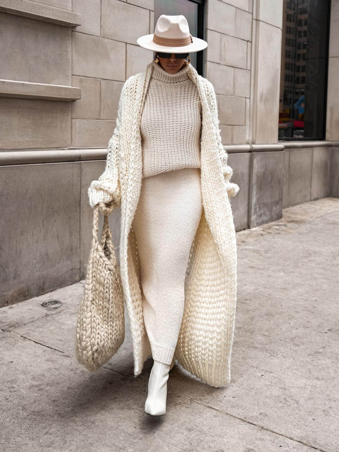 Tina | Damen-Strickmantel für gemütliche Alltagslooks