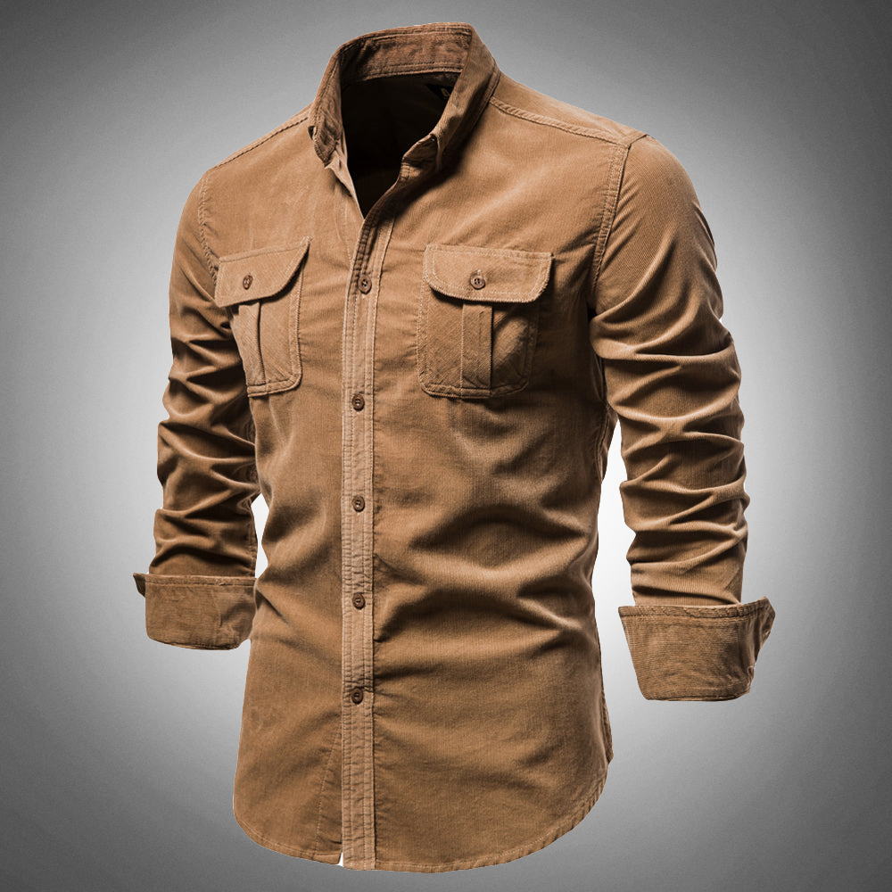 David | Moderne Herren Kordjacke im klassischen Schnitt