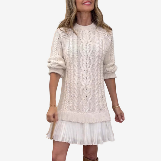 Laura | Elegantes Strickkleid für zeitlose Damenmode