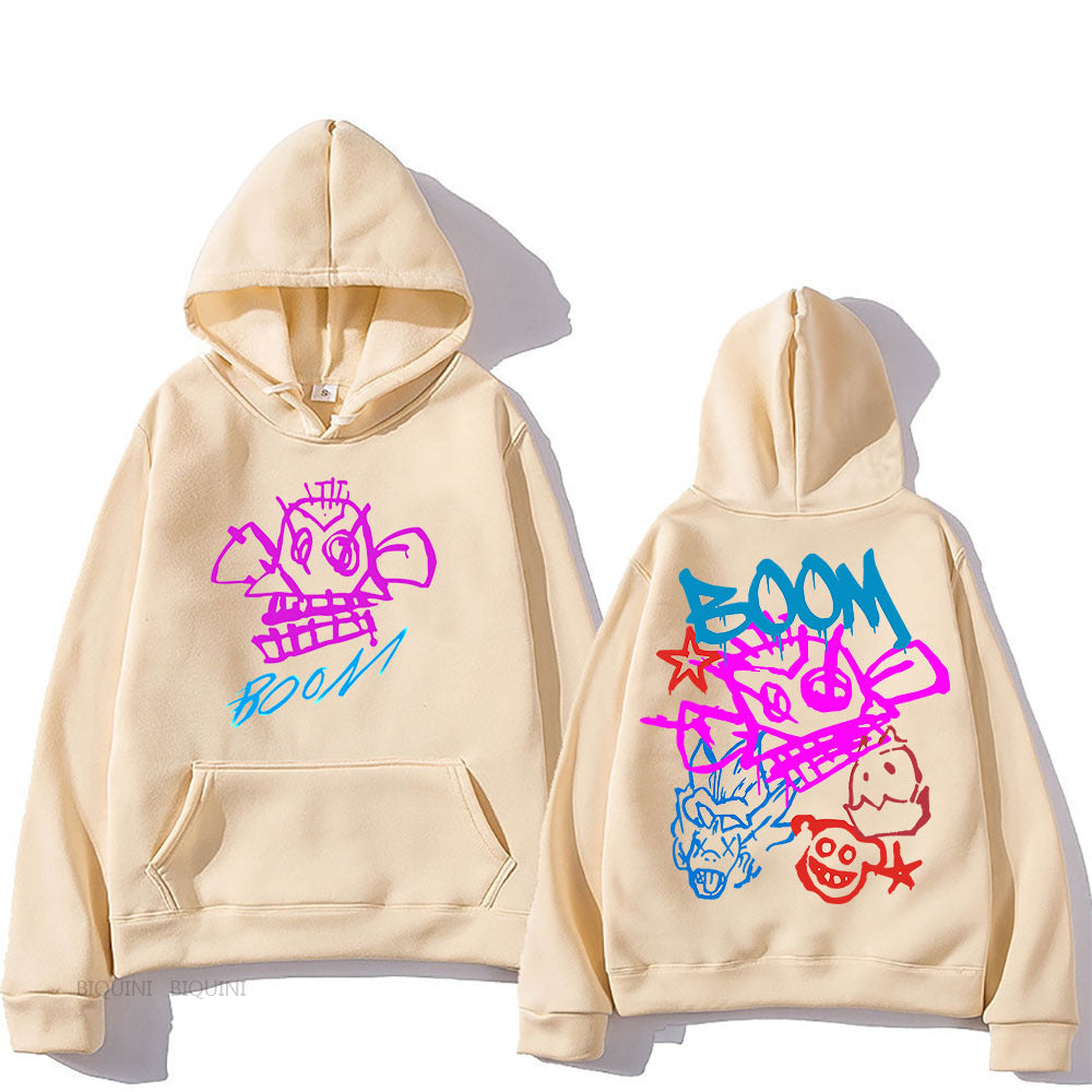 Sophie | Damen Langarm-Hoodie mit stylischem Jinx Motiv
