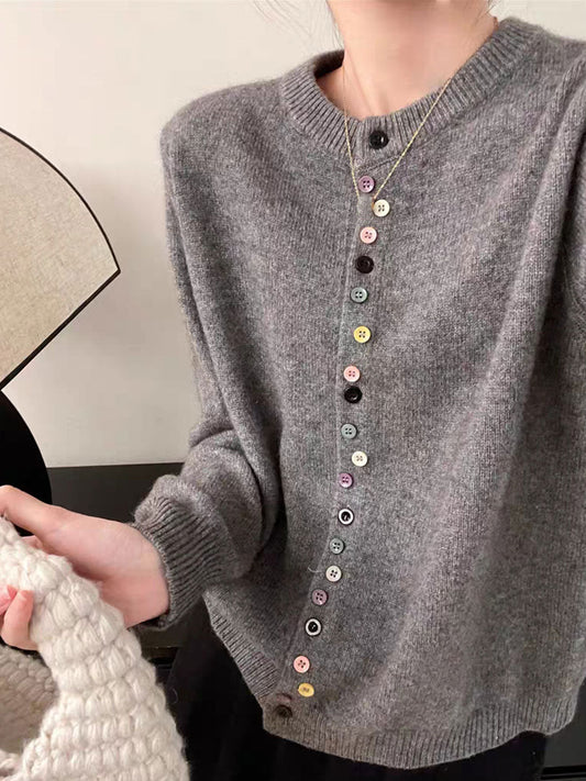 Lea | Zeitlose Strickjacke mit edlem Schnitt