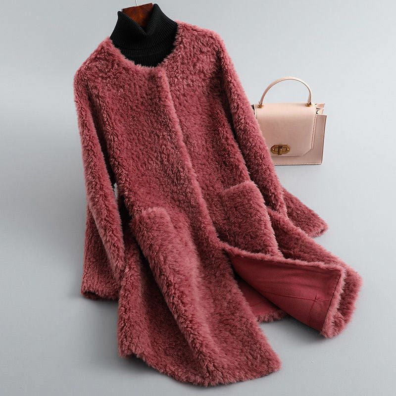 Clara | Eleganter Mantel mit Kapuze und großen Taschen
