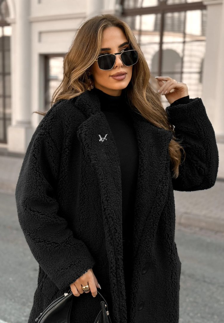 Lea | Lässiger Damenmantel lang modern stylisch