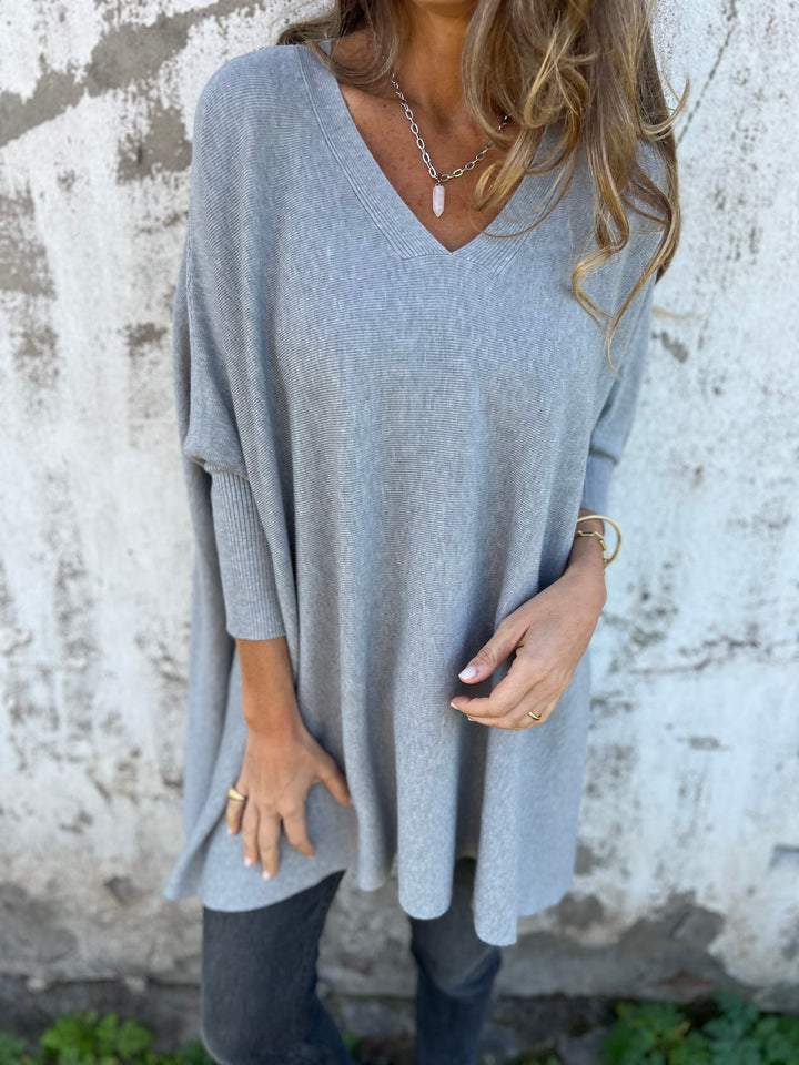 Greta | Zeitloser Strickpullover aus reinem Cashmere
