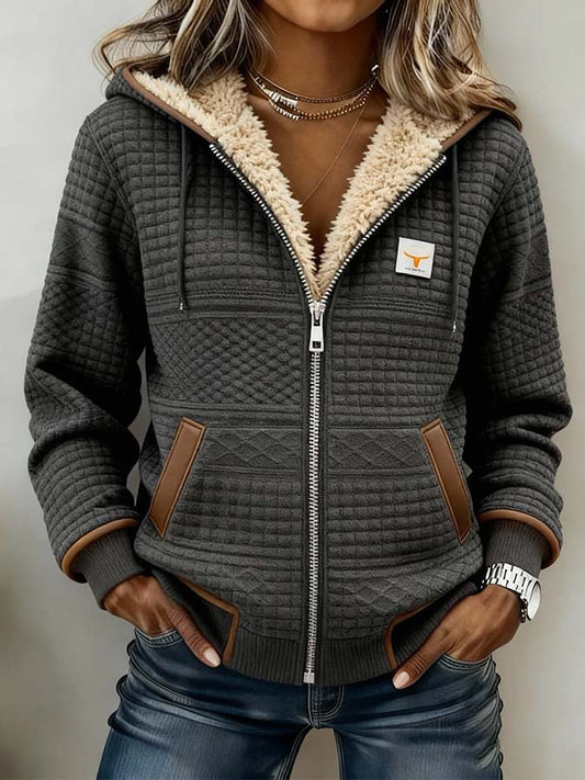 Jana | Patchworkjacke Damen modisch und farbenfroh