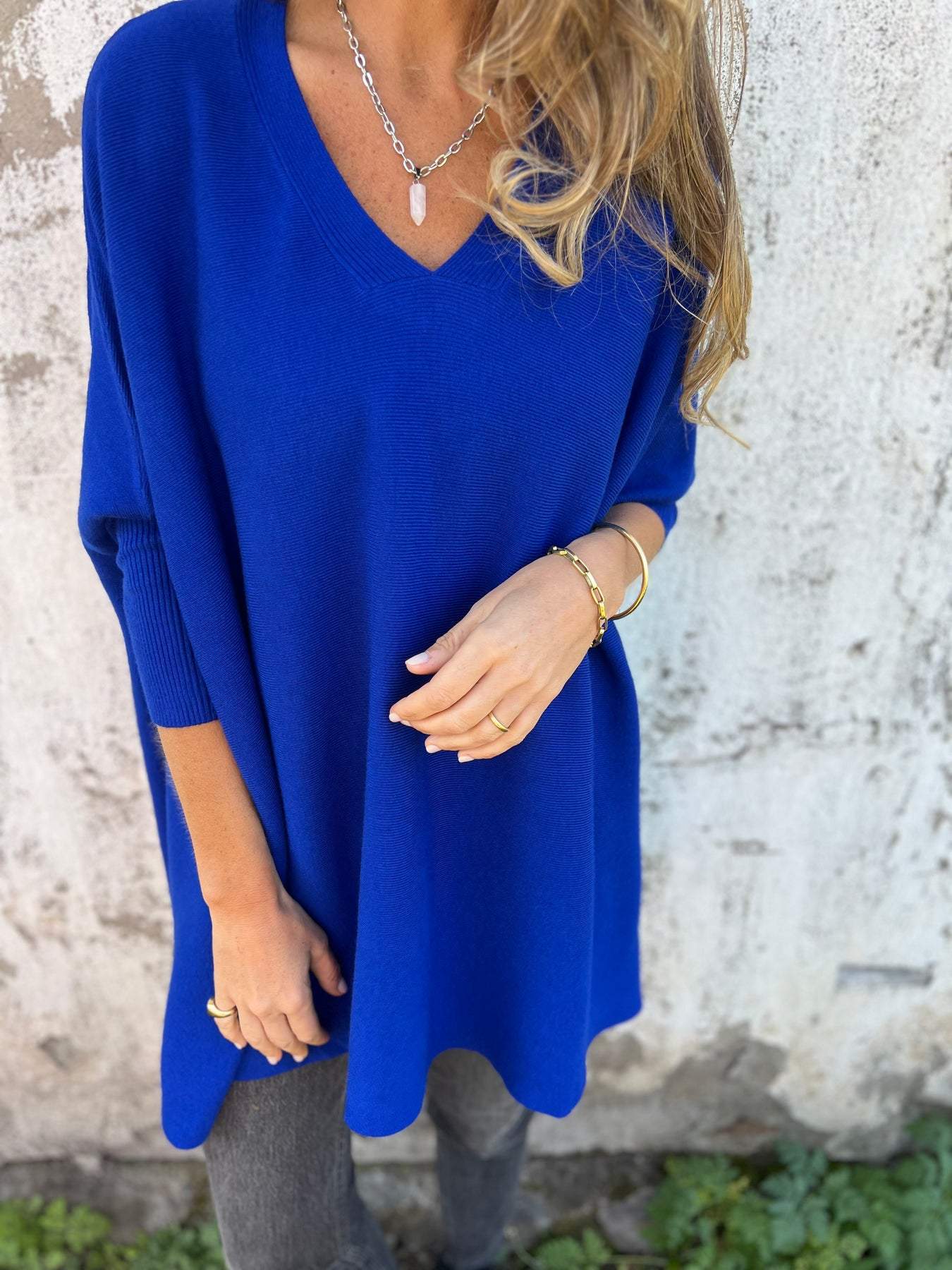 Greta | Zeitloser Strickpullover aus reinem Cashmere