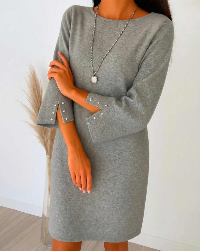 Marie | Damenkleid mit modernem Schnitt und Ärmeln