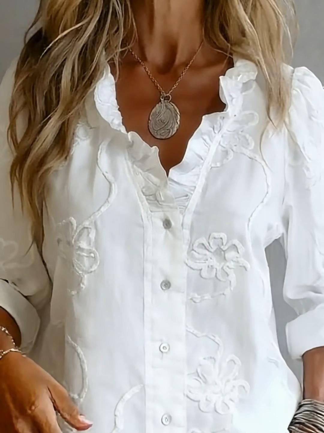 Jana | Damenbluse Freizeit komfortabel elegant