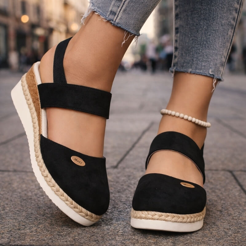 Lina | Modische Plateau Schuhe Damen Chic