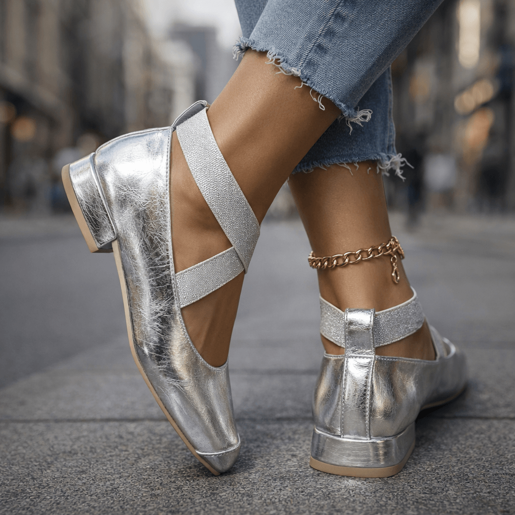 Sofia | Modische Riemchen Heels Damen Look