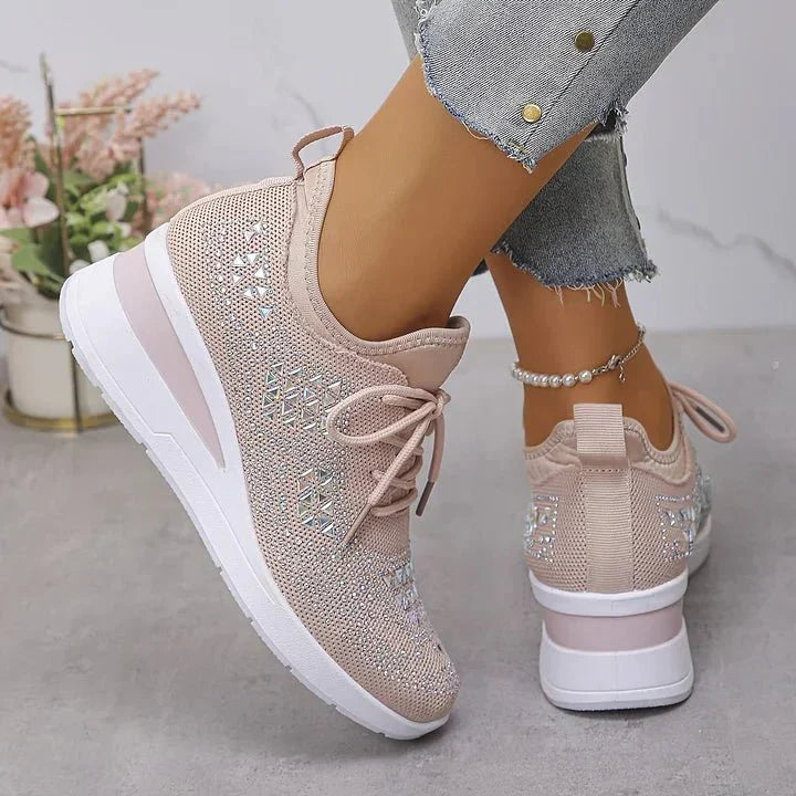 Sophie | Damen-Sneaker funkelnd & stylisch modern