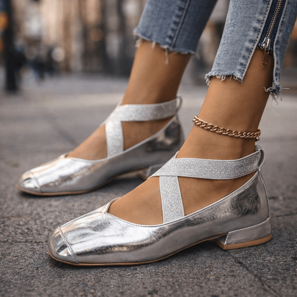 Sofia | Modische Riemchen Heels Damen Look