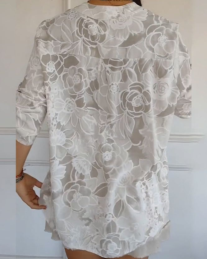 Mila | Elegante Bluse Damen Mit Pocket