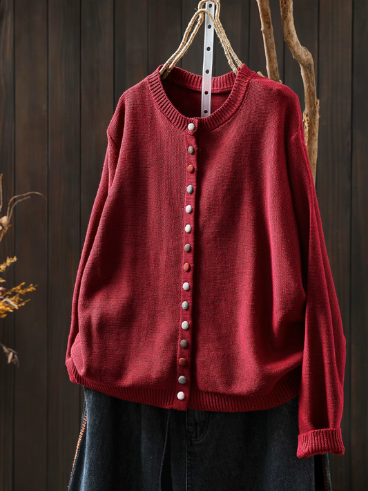 Julia | Zeitloser Strickcardigan für Damenmode