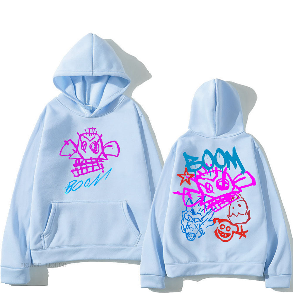Sophie | Damen Langarm-Hoodie mit stylischem Jinx Motiv