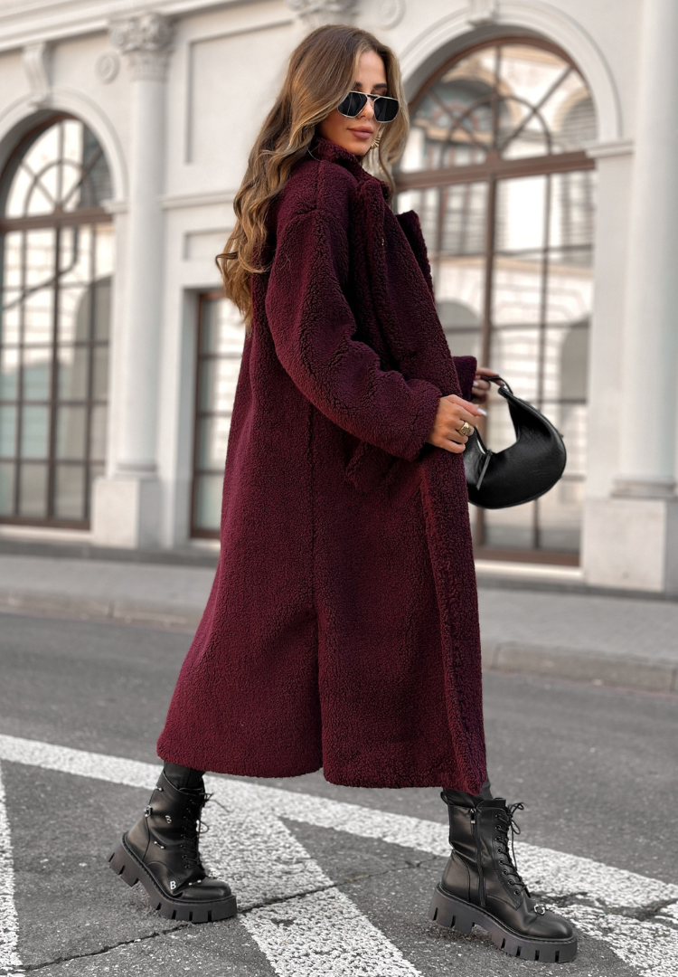 Lea | Lässiger Damenmantel lang modern stylisch
