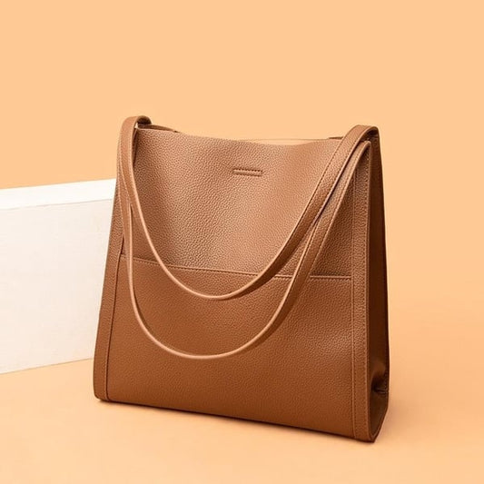Clara | Klassische Leder-Schultertasche für Damen