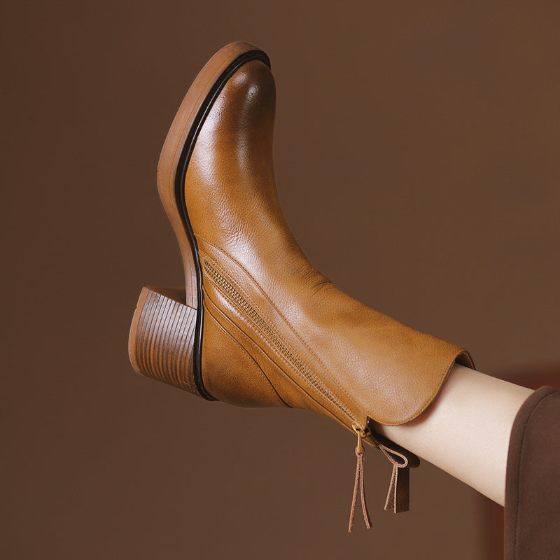 Hannah | Stilvolle Damen-Stiefeletten im minimalistischen Stil