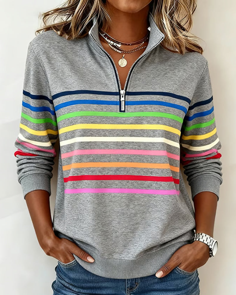Hannah | Moderner Damen Sweatshirtstil elegant geschnitten