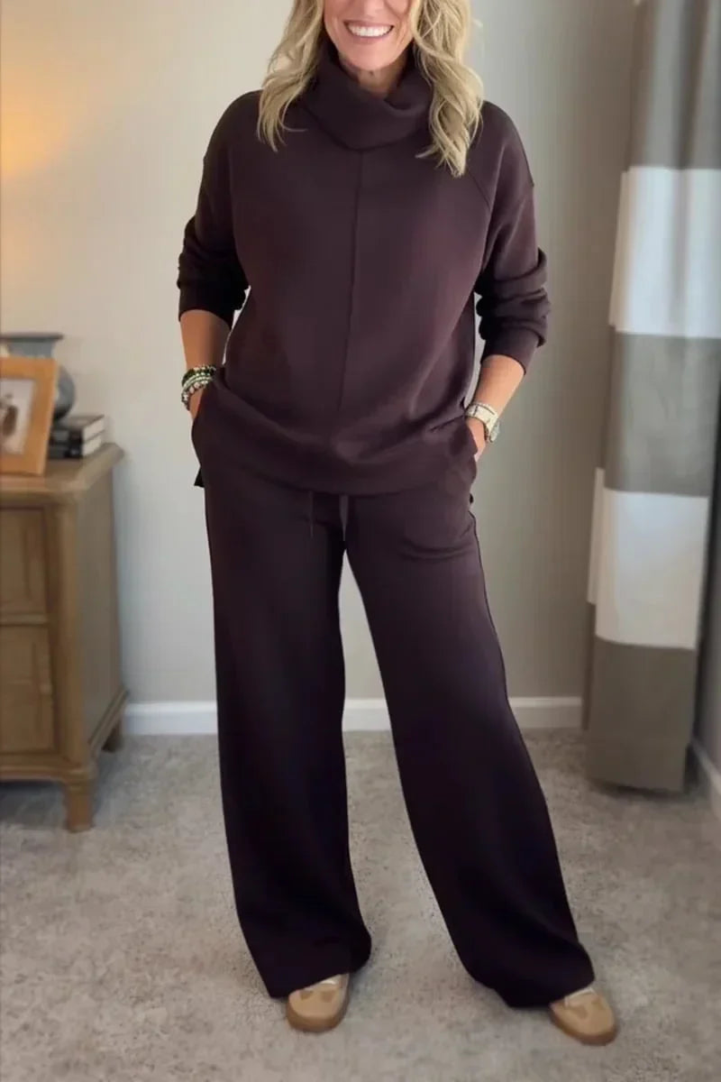 Laura | Damen Lounge-Set klassisch elegant zweiteilig