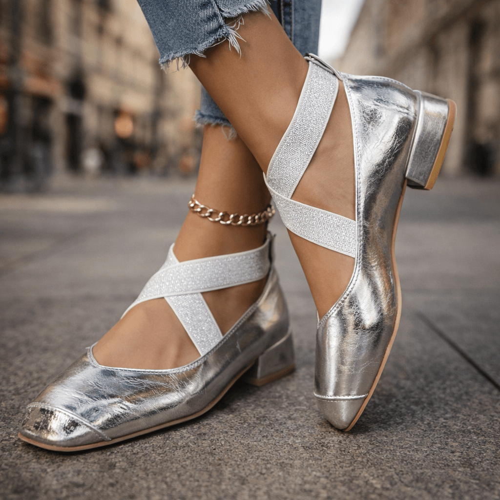 Sofia | Modische Riemchen Heels Damen Look