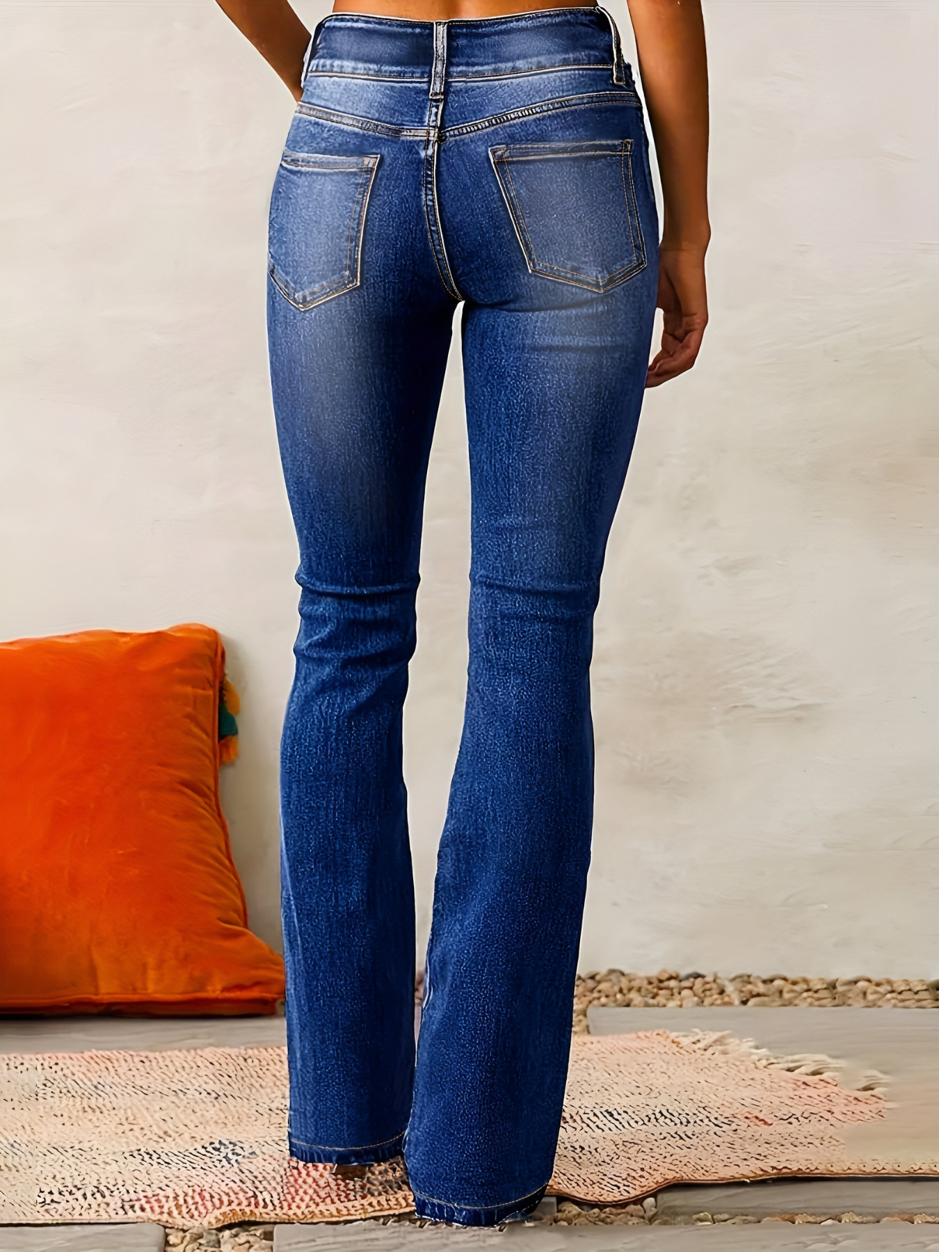 Selma | Damen-Jeans mit weitem Bein für sommerliche Outfits