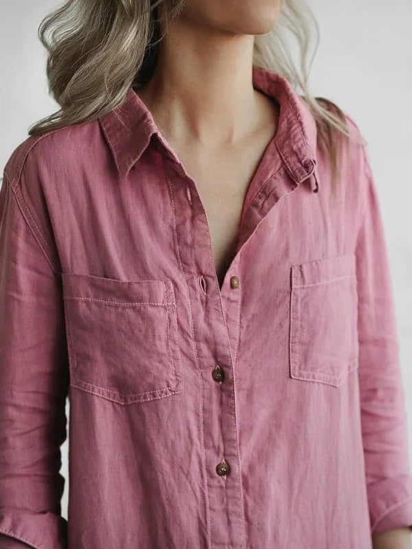 Anna | Lockerer Leinen-Overall Damen stilvoll für Sommer