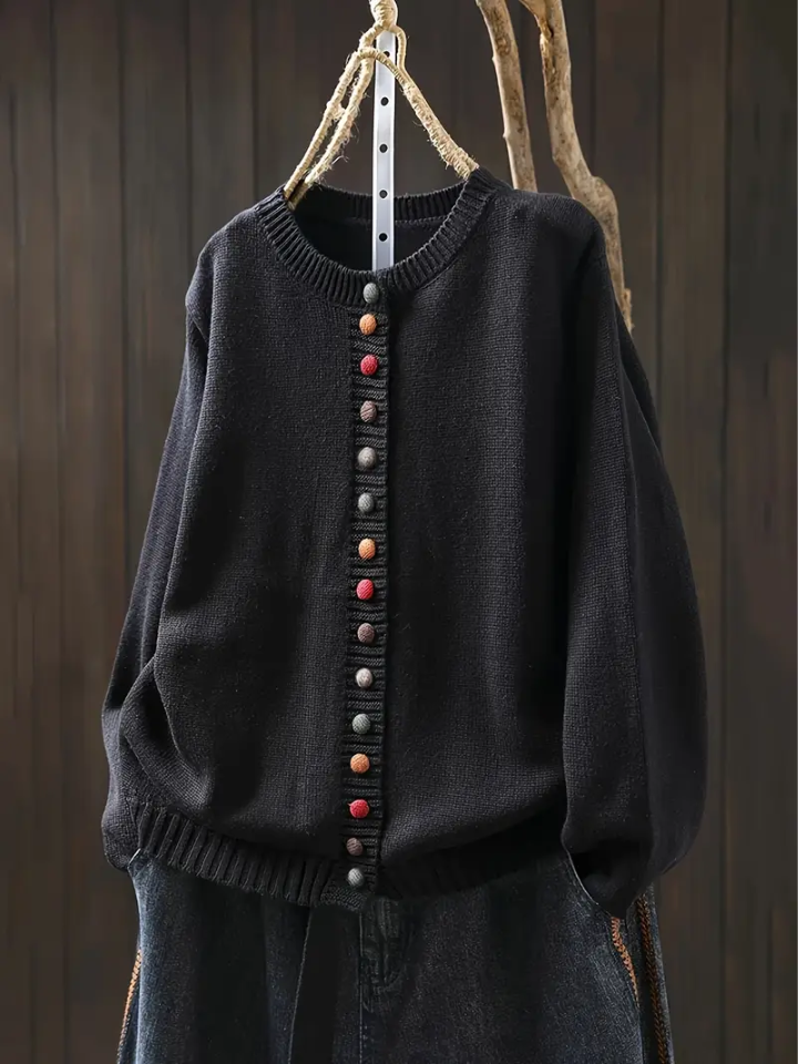Julia | Zeitloser Strickcardigan für Damenmode