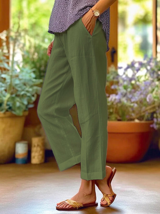 Livia | Modische Hose Damen Straight Look
