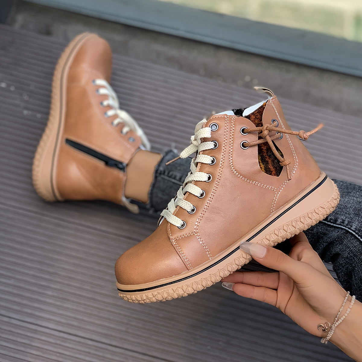 Ella | Stilvolle Leder Boots Damen Trend