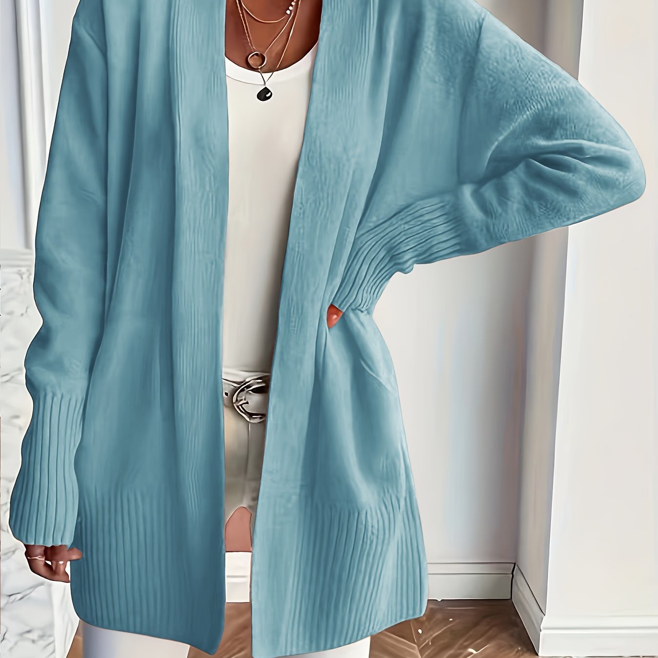 Leonie | Kuscheliger Cardigan Offener Schnitt