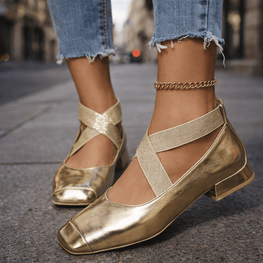 Sofia | Modische Riemchen Heels Damen Look