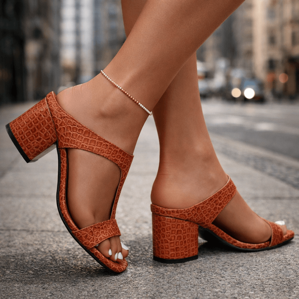 Mia | Elegante Heels Damen Leder Stil