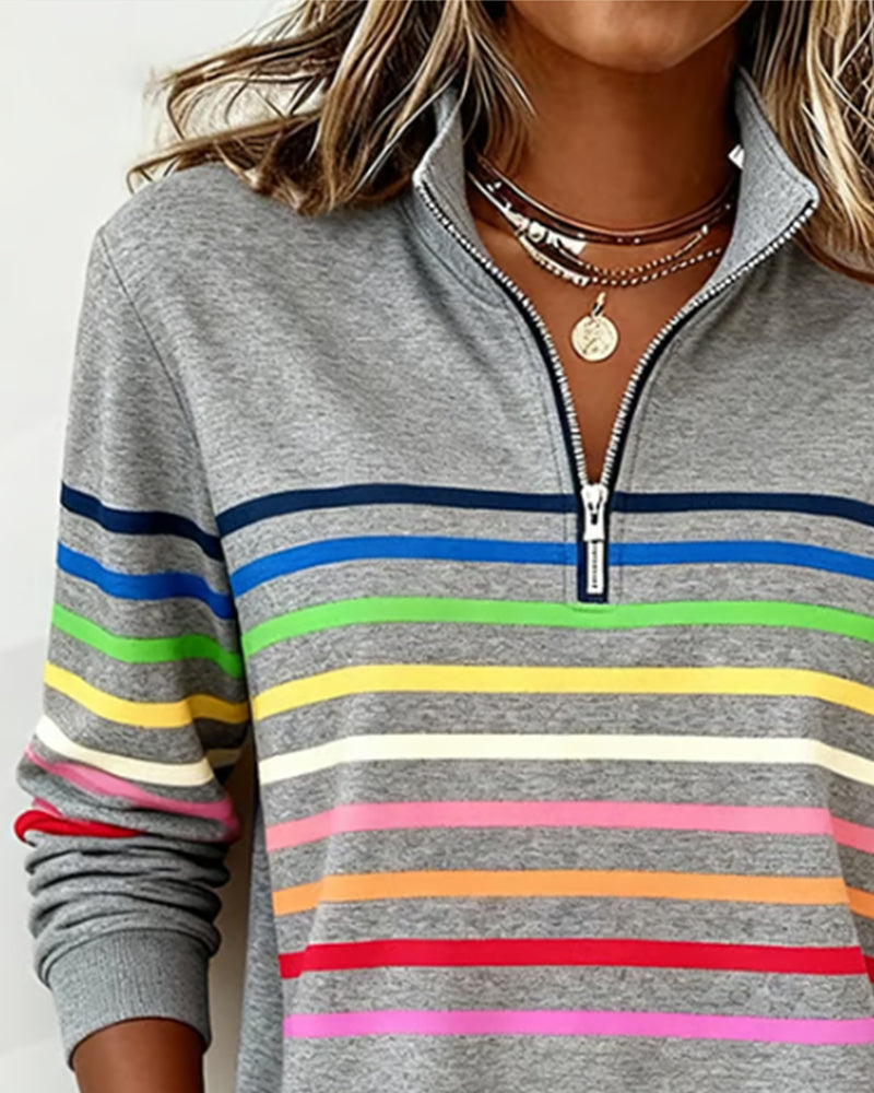 Hannah | Moderner Damen Sweatshirtstil elegant geschnitten